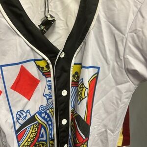 King of Diamonds Graphic Baseball Jersey